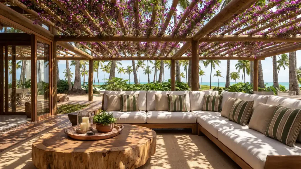 Materiais naturais — madeira e pedra — na arquitetura de Taípe, Trancoso