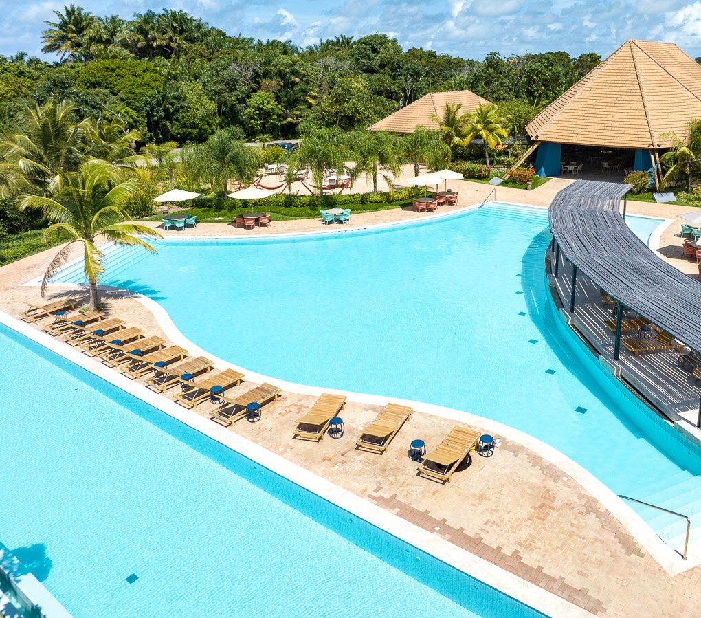 Área de lazer do Condomínio Praia Bella, empreendimento do Grupo Enseada Realty (2019)