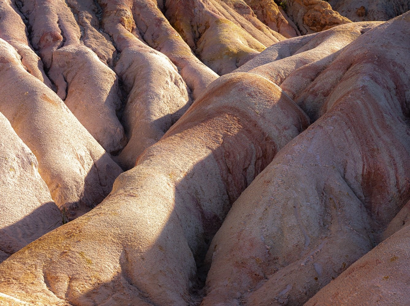 Textura das formações de arenito esculpidas pelo tempo, Trancoso, Bahia, imagem meramente ilustrativa